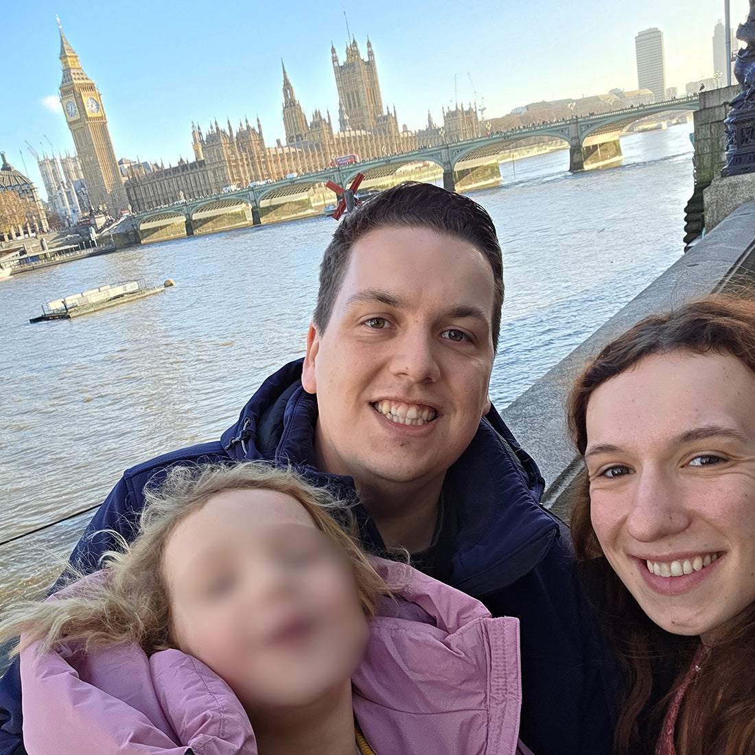 Familie der pharmaGo Gründer in London – persönliche Vorstellung im Urlaub
